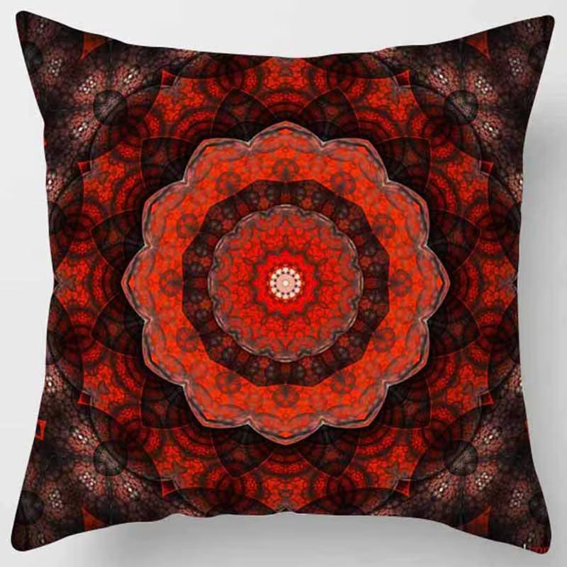 Brand New Indian Mandala Print Meditation Cushion Cases Ethnic Floral Polyester Pillows Case Livingroom Sofa Couch Throw Pillows