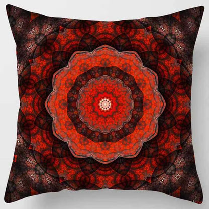 Brand New Indian Mandala Print Meditation Cushion Cases Ethnic Floral Polyester Pillows Case Livingroom Sofa Couch Throw Pillows