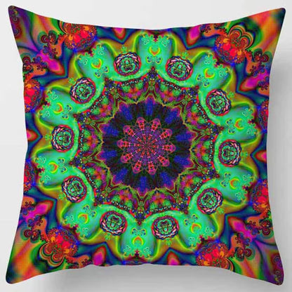 Brand New Indian Mandala Print Meditation Cushion Cases Ethnic Floral Polyester Pillows Case Livingroom Sofa Couch Throw Pillows