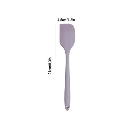 Silicone Cream Spatula Non-Stick Butter Spatula Heat-Resistant Kitchen Baking Tools DIY Cake Baking Tools