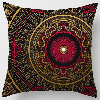 Brand New Indian Mandala Print Meditation Cushion Cases Ethnic Floral Polyester Pillows Case Livingroom Sofa Couch Throw Pillows