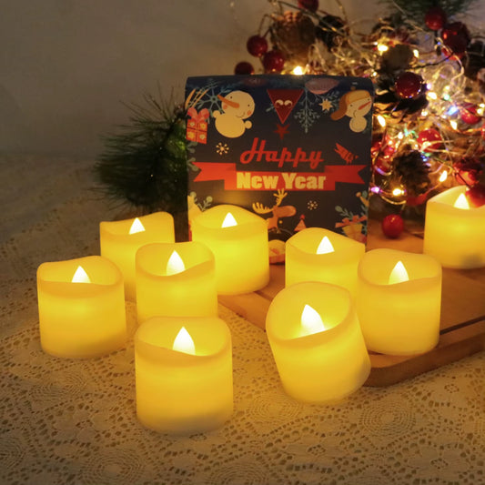LED Flameless Candle Lights – Warm White Glow